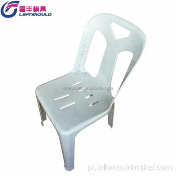 Molde de cadeira de plástico sem braço para jardim